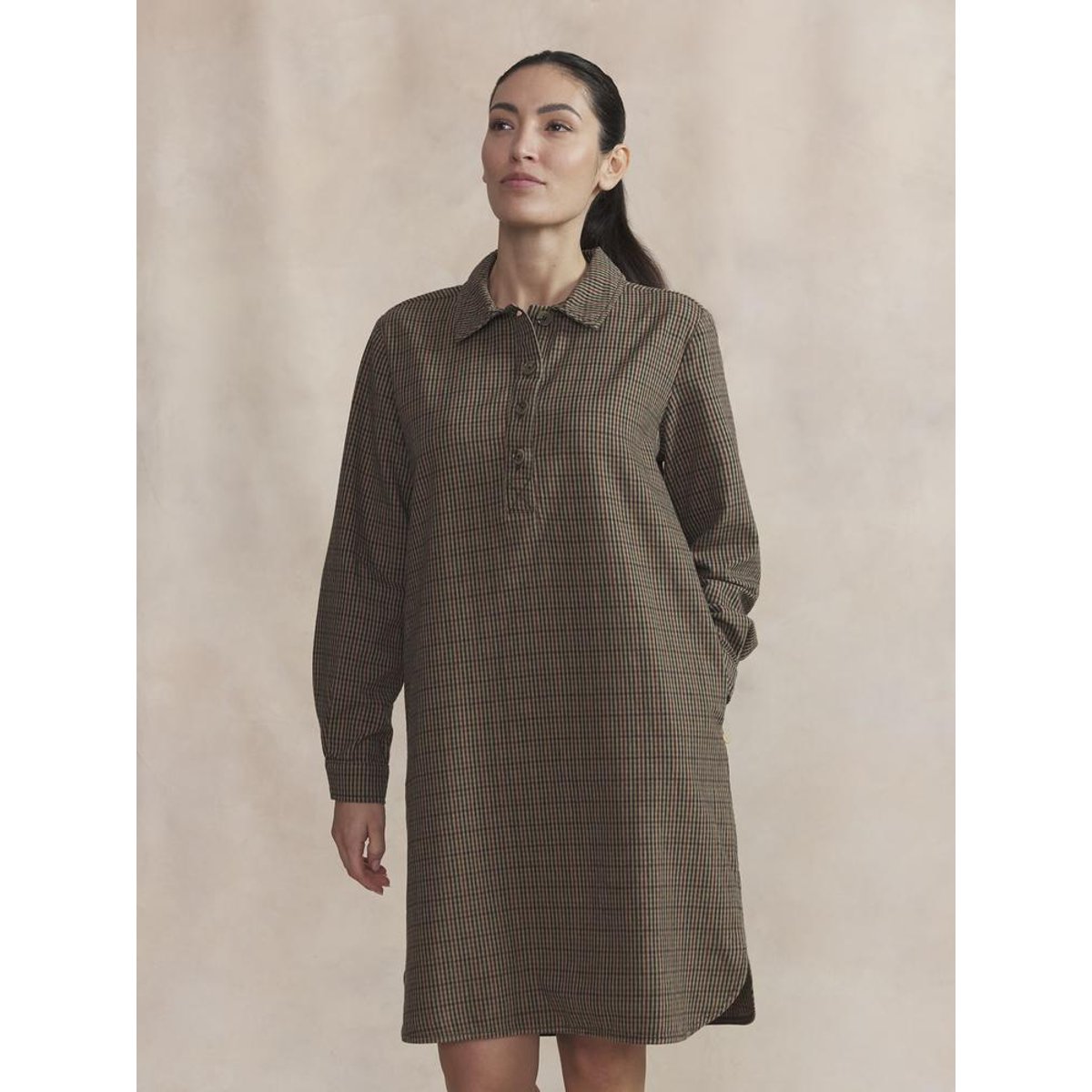 Robe courte JOYCEROB brun, TBS