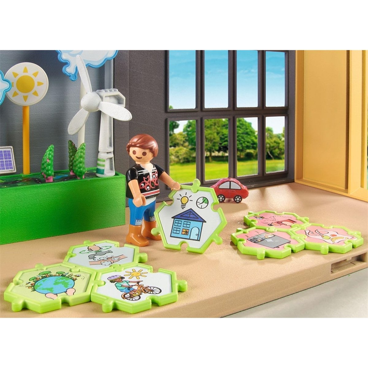 City LifeClasse éducative sur l'écologie multicolore, PLAYMOBIL