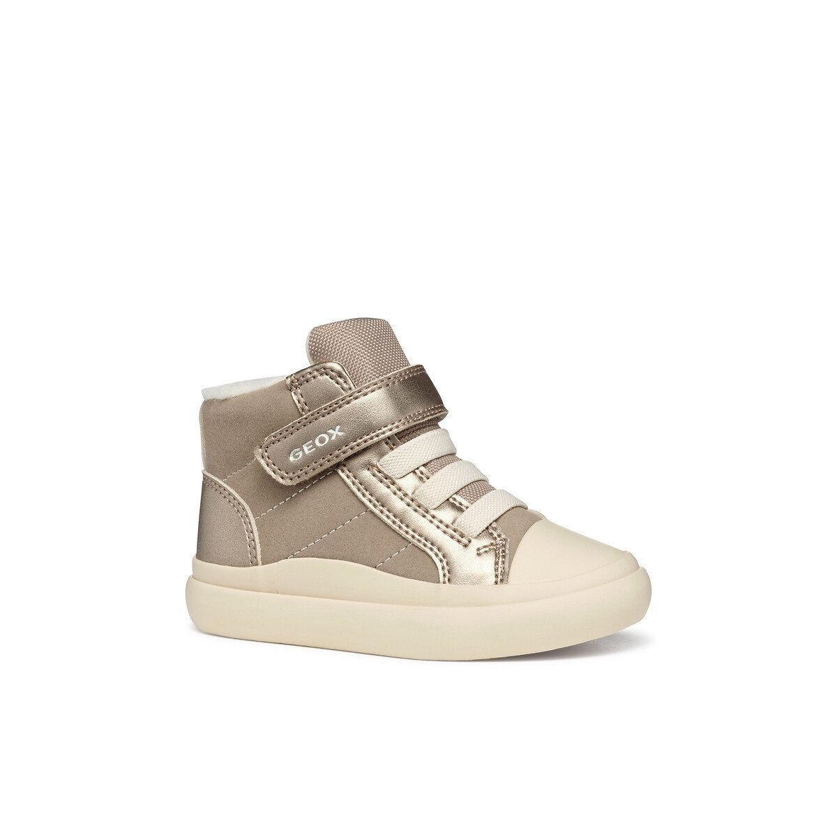 Zapatillas altas transpirables, GISLI champán, GEOX