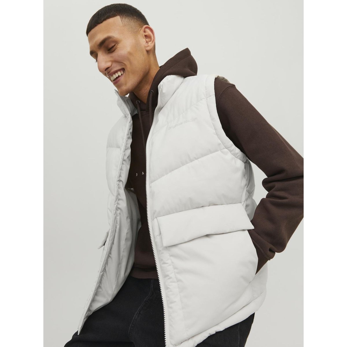 Doudoune Sans Manches moonbeam, JACK & JONES