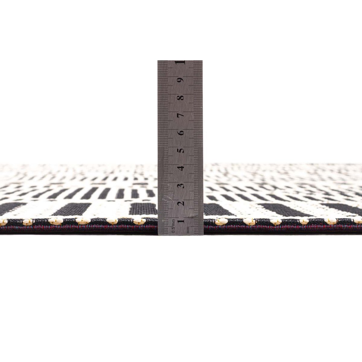 Tapis motifs géométriques pour l'intérieur et l'extérieur - FUNKY OUTDOOR noir, TOM TAILOR