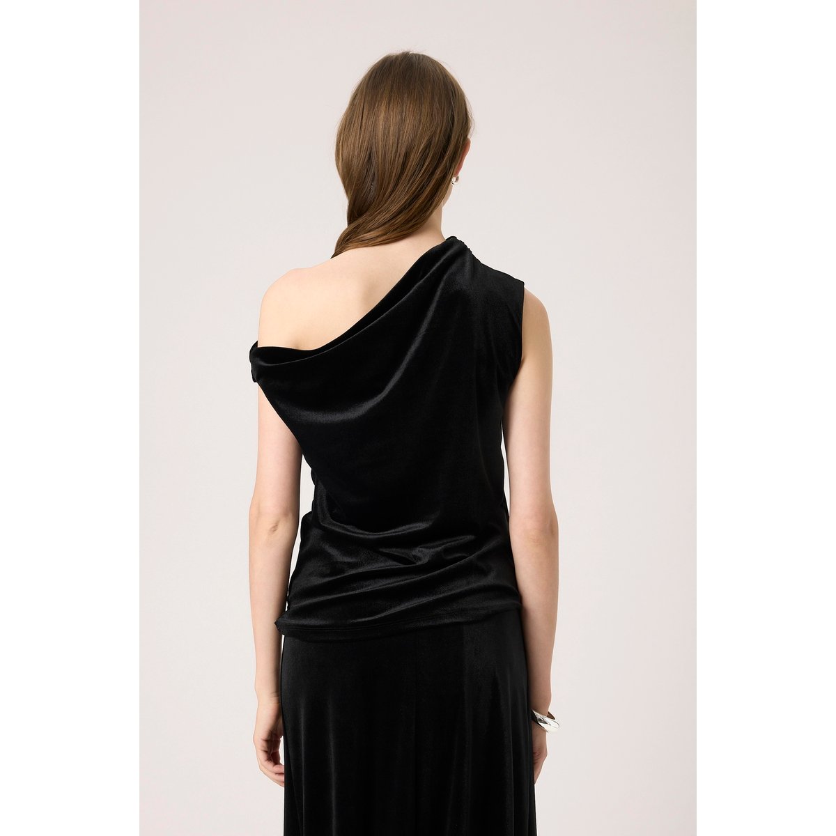 Blouse à manches longues noir black, SOAKED IN LUXURY