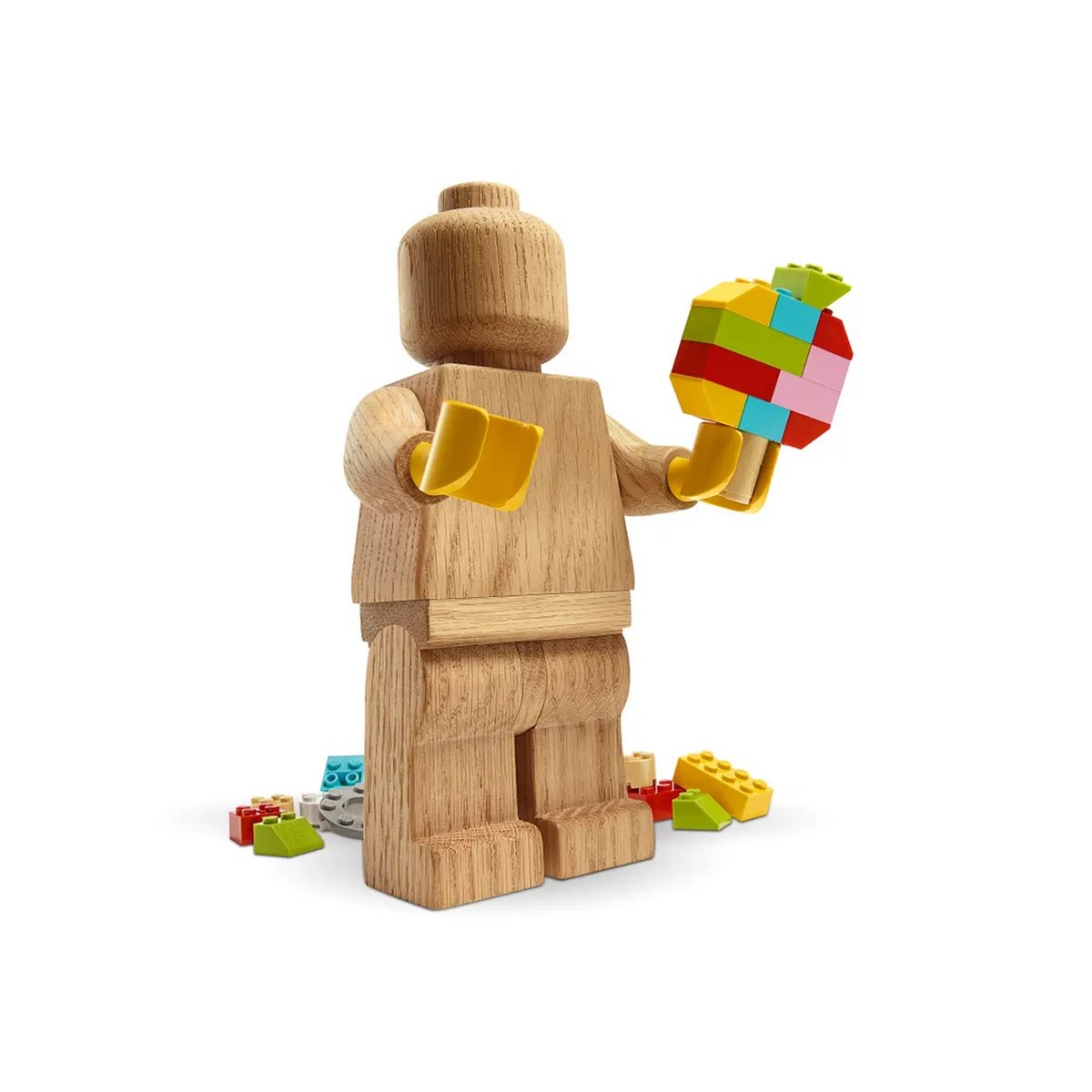 Figurine en bois multicolore, LEGO