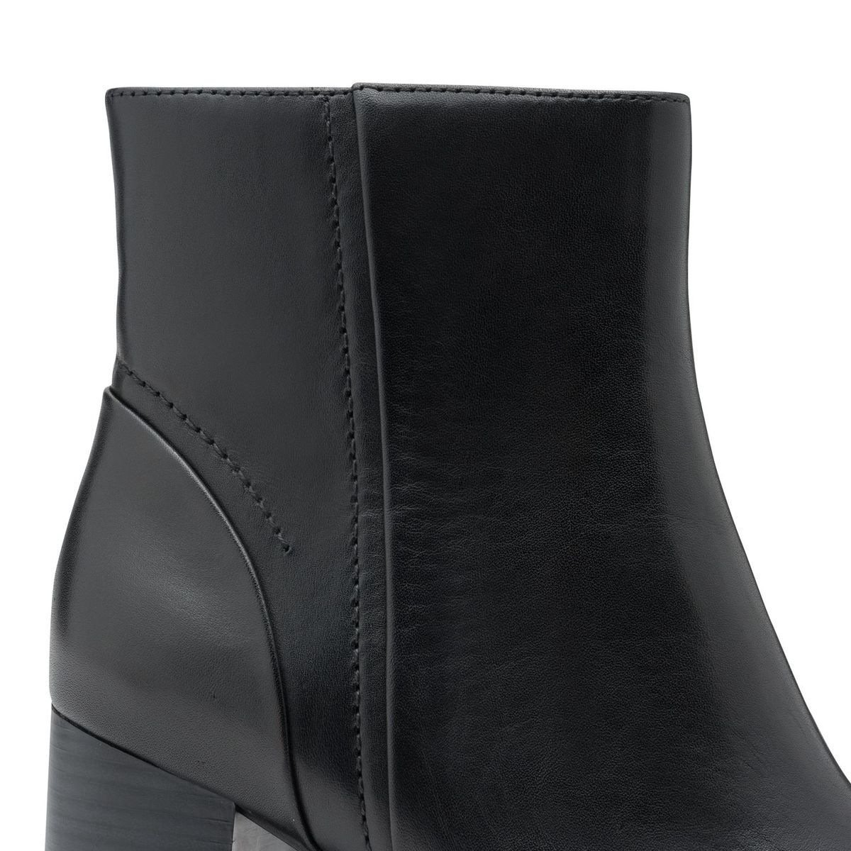 Bottine en cuir noir, MARCO TOZZI