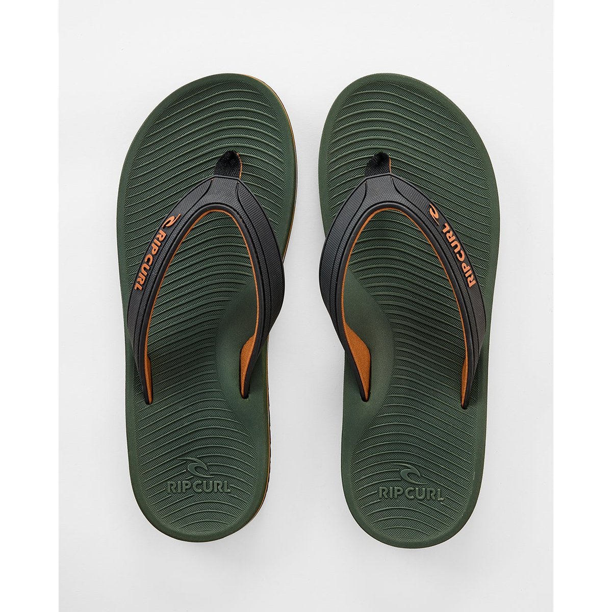 Tongs TUNNELS BLOOM olive, RIP CURL