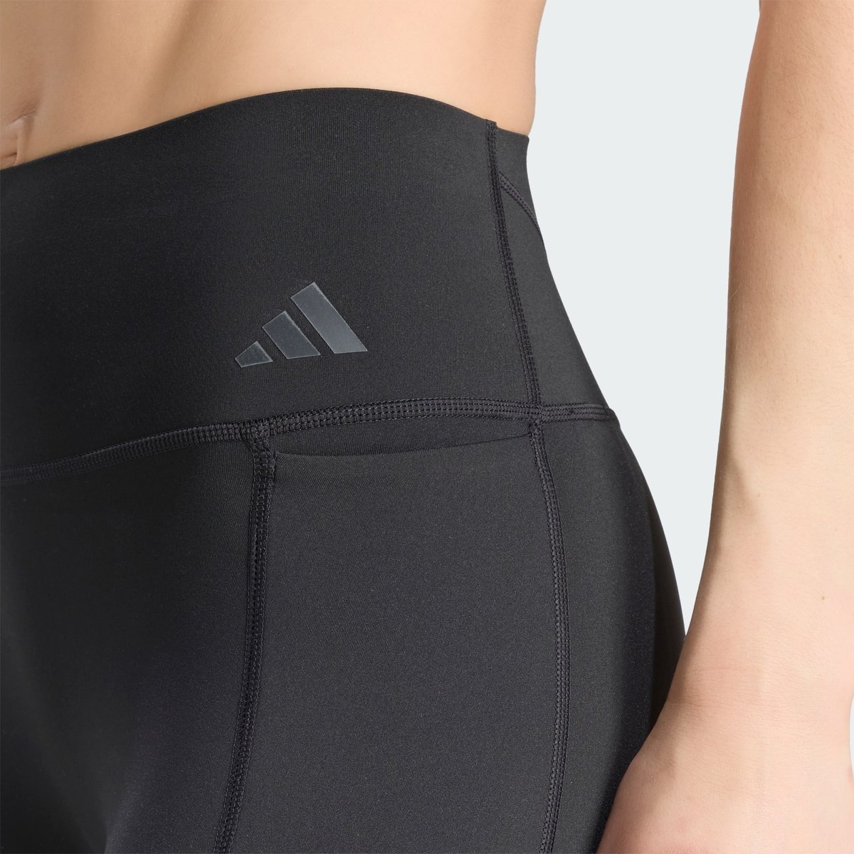 Legging Capri D’entraînement Optime Contour Legging Capri D’entraînement Optime Contour black, adidas Performance