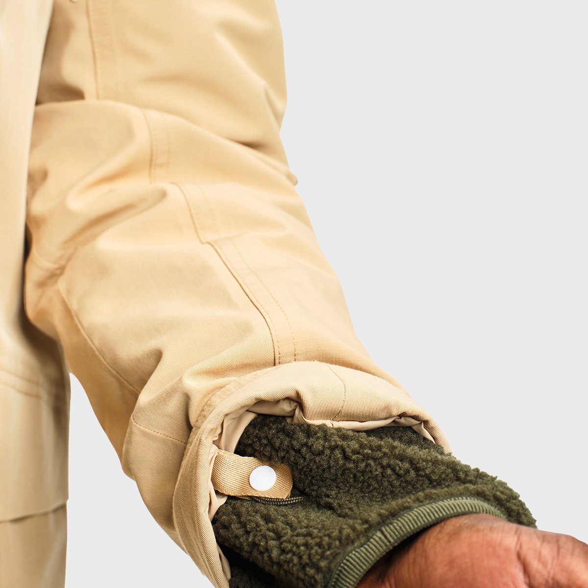 Parka fishtail à capuche T-KIT naturel, AIGLE