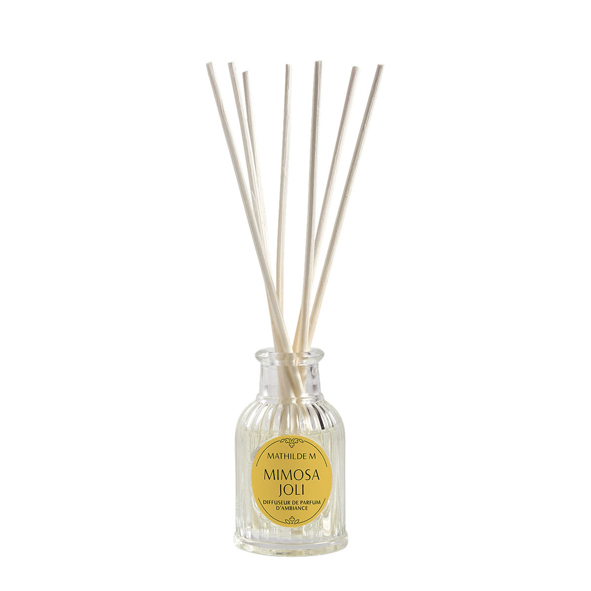 Diffuseur parfum d'ambiance 30 ml - Mimosa transparent, MATHILDE M