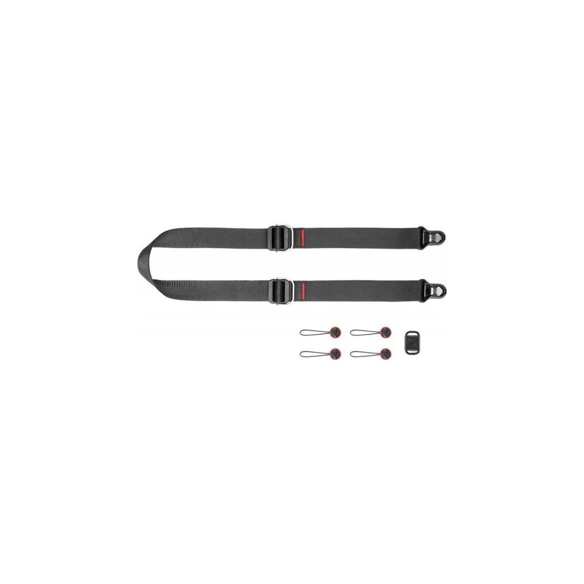 Courroie Slide Lite V2 Noir couleur unique, PEAK DESIGN