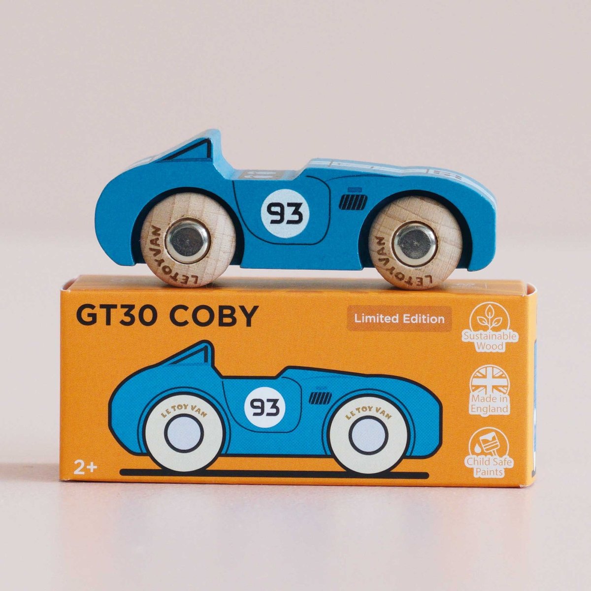 Voiture Coby No 5 bleu, LE TOY VAN