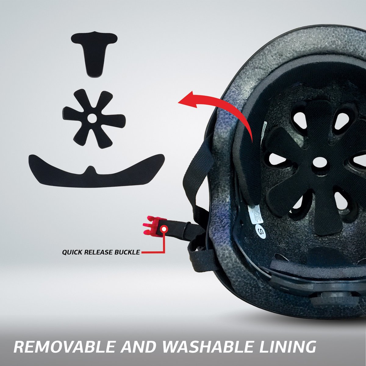 Casque pour draisienne trottinette et kart à pédales noir, BERG TOYS