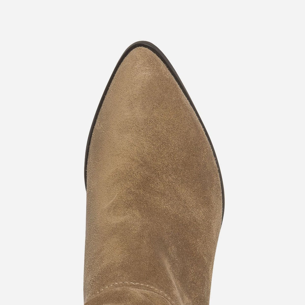 Botte À Talon en cuir RASABEN taupe, ERAM