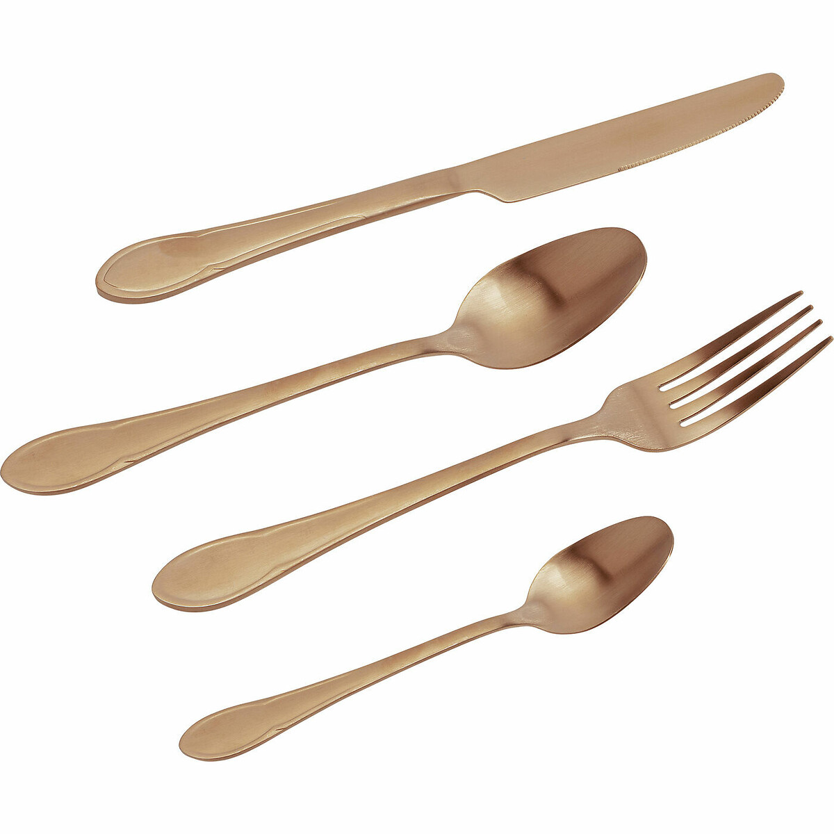 Posate  Cucina rame opaco (16-pz.) rame, KARE DESIGN