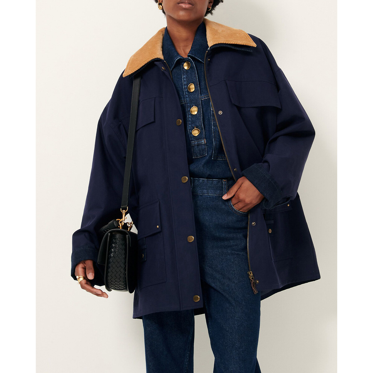 Veste style utilitaire, HUGUES bleu encre, SESSUN