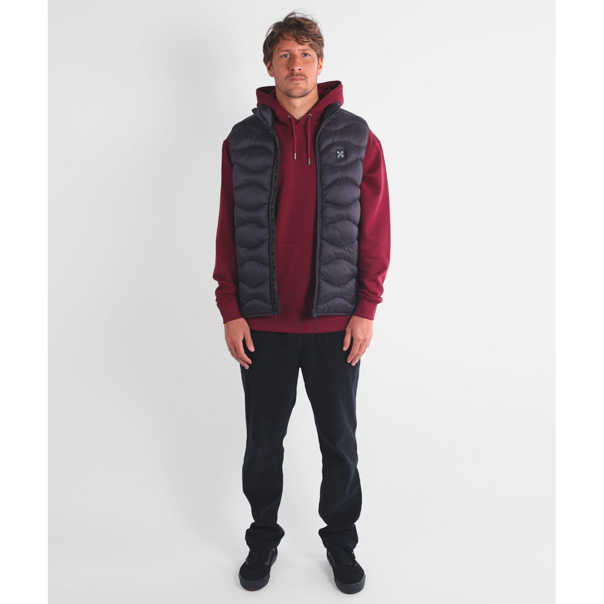 Doudoune fine sans manche JACK graphite, OXBOW