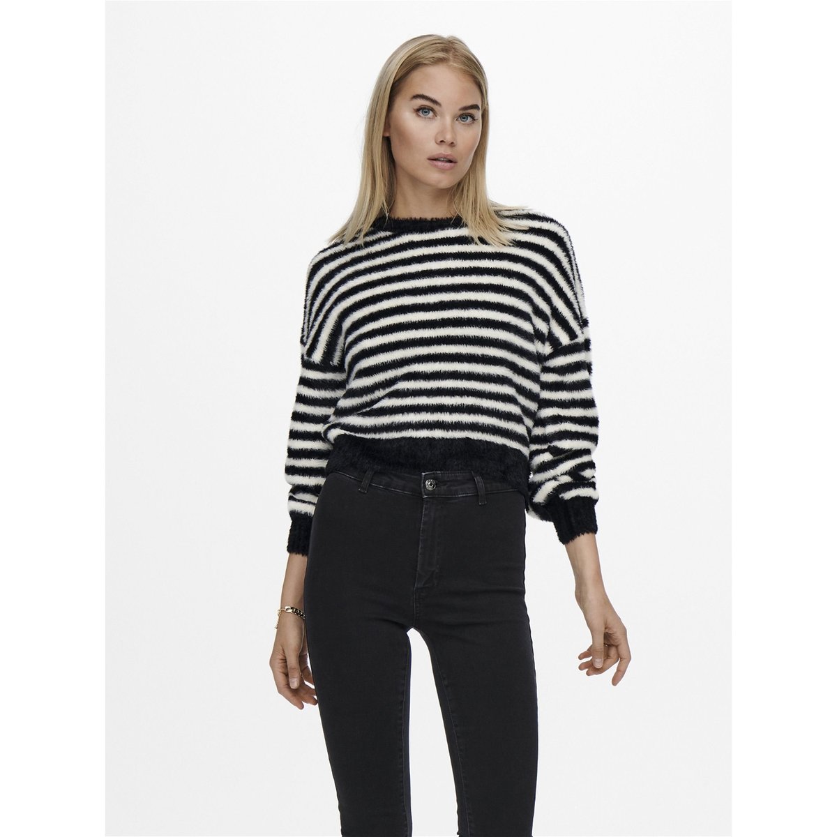 Pull En Maille ONLPIUMO Pull en maille black 3, ONLY