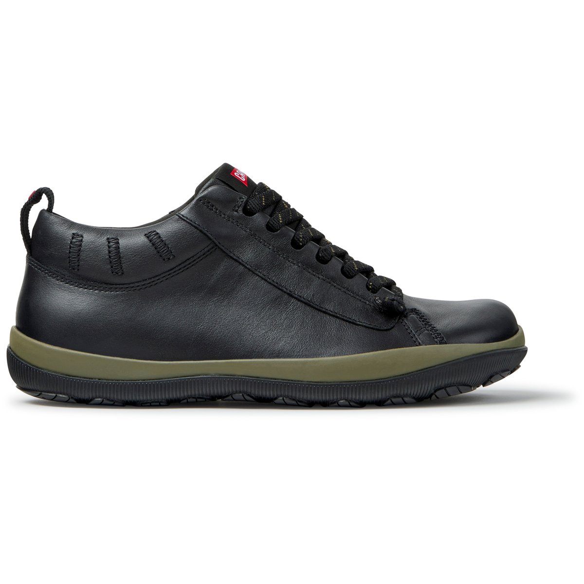 Baskets Peu Pista GM Smooth Leather noir 047, CAMPER