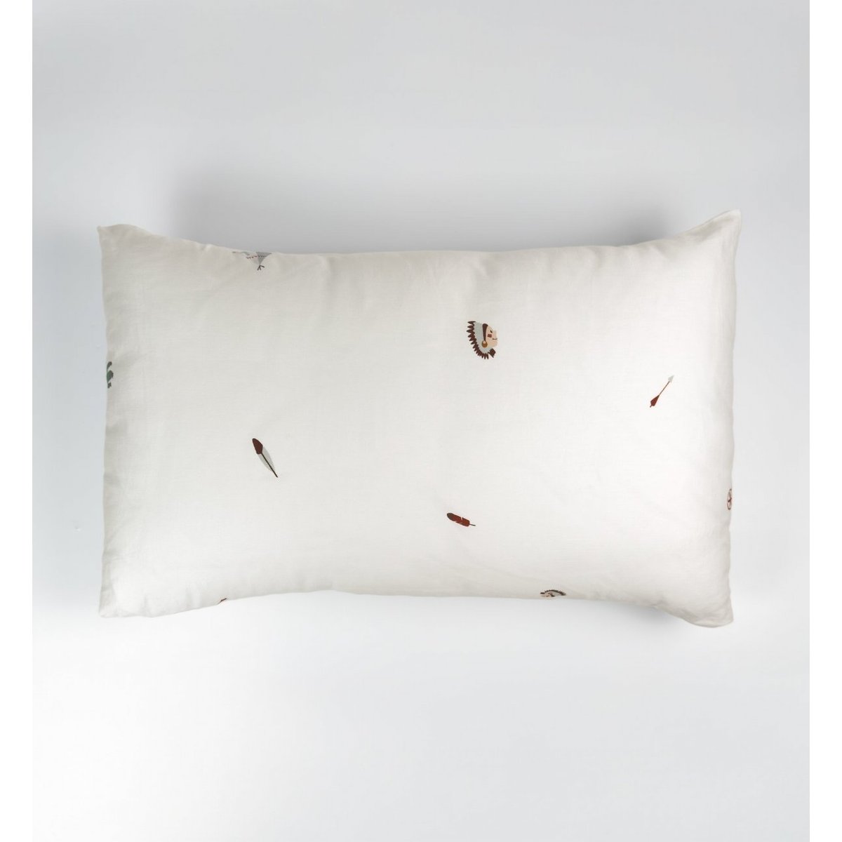 Taie d'oreiller en coton bio, PETITE PLUME petite plume, KADOLIS