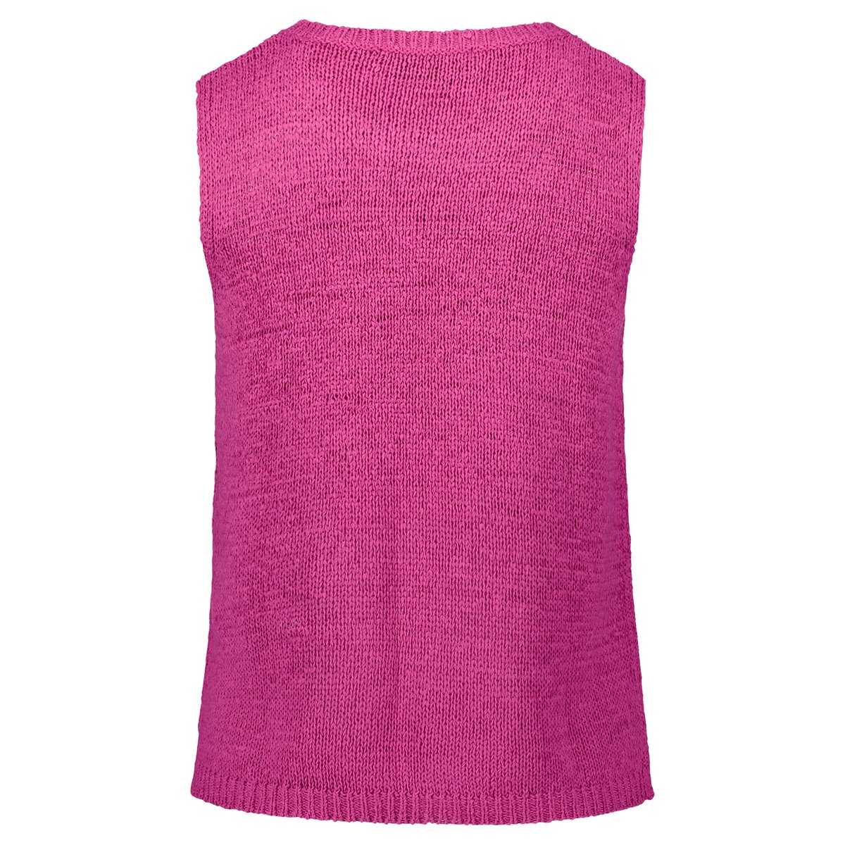 Top en maille à encolure ronde magenta haze, CARTOON