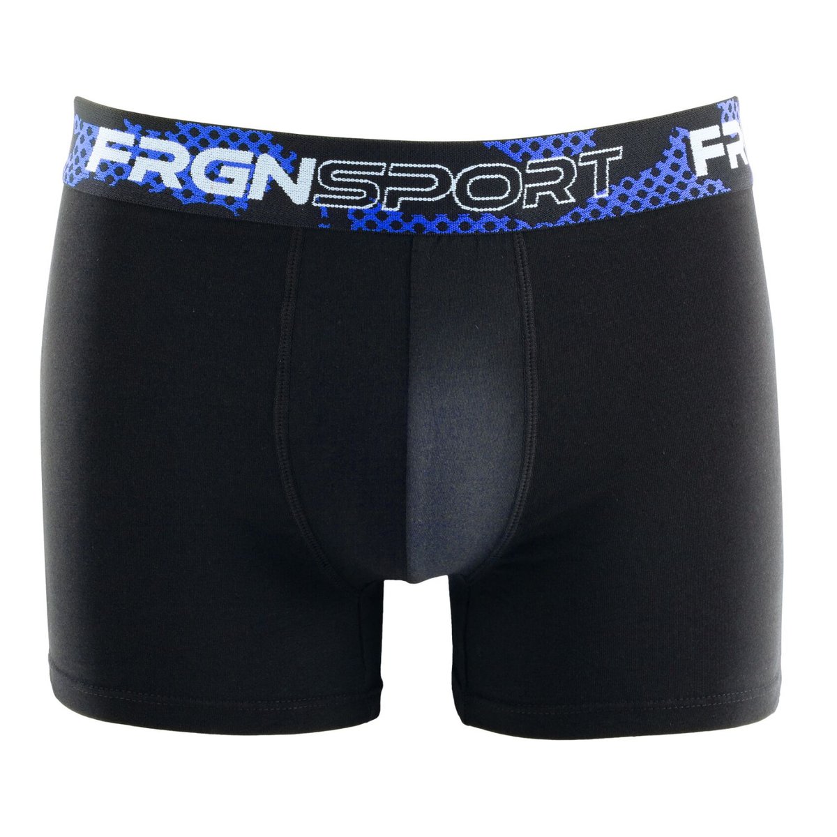 Lot De 4 Boxers Sport Coton noir/gris/bleu, FREEGUN