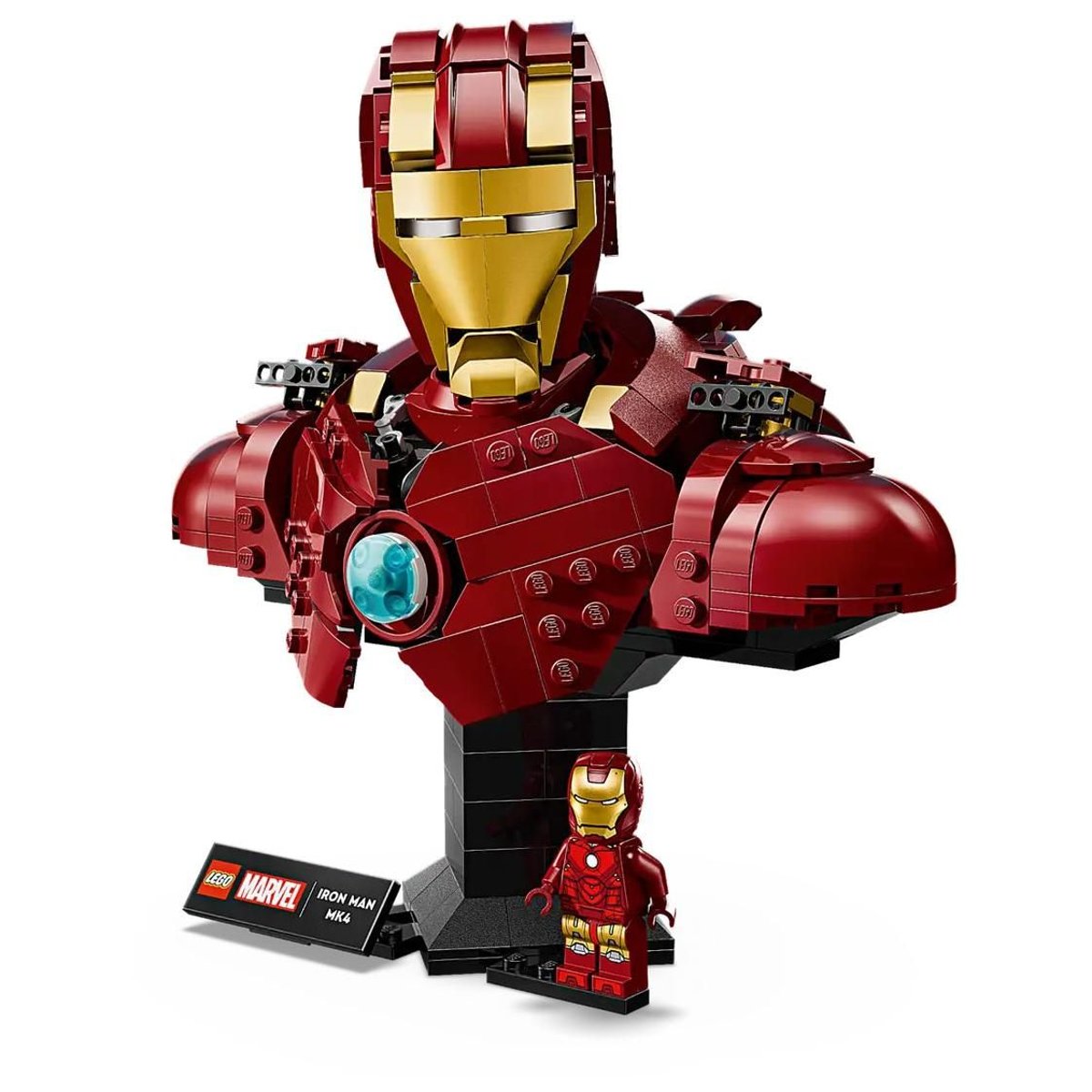 LEGO Marvel - Buste d'Iron Man MK4 - Set de Collection 76327 pour Adultes couleur unique, LEGO