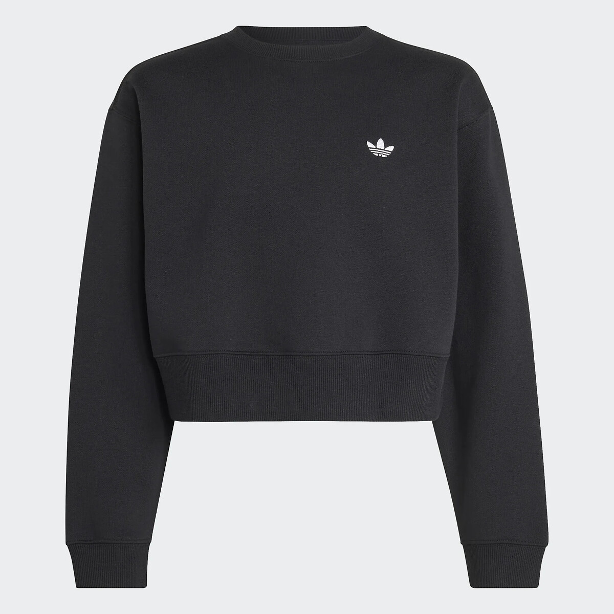 Sweatshirt mit rundem Ausschnitt schwarz, adidas Originals