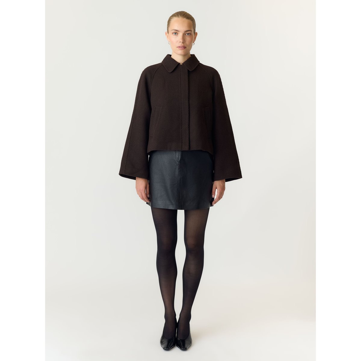 Veste marron - coffee bean1, YAS