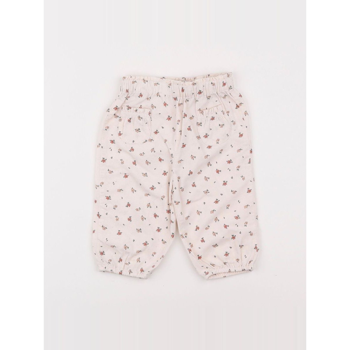 Pantalon - Très bon état blanc, VERTBAUDET