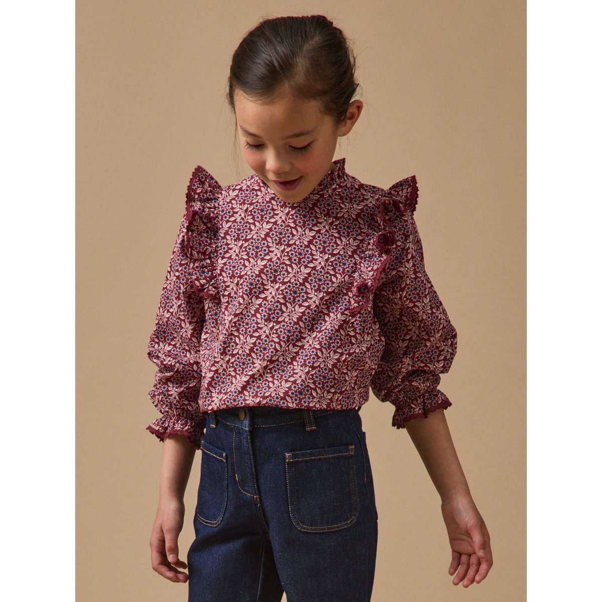 Blouse imprimée Ophélia imprimé ophelia, CYRILLUS
