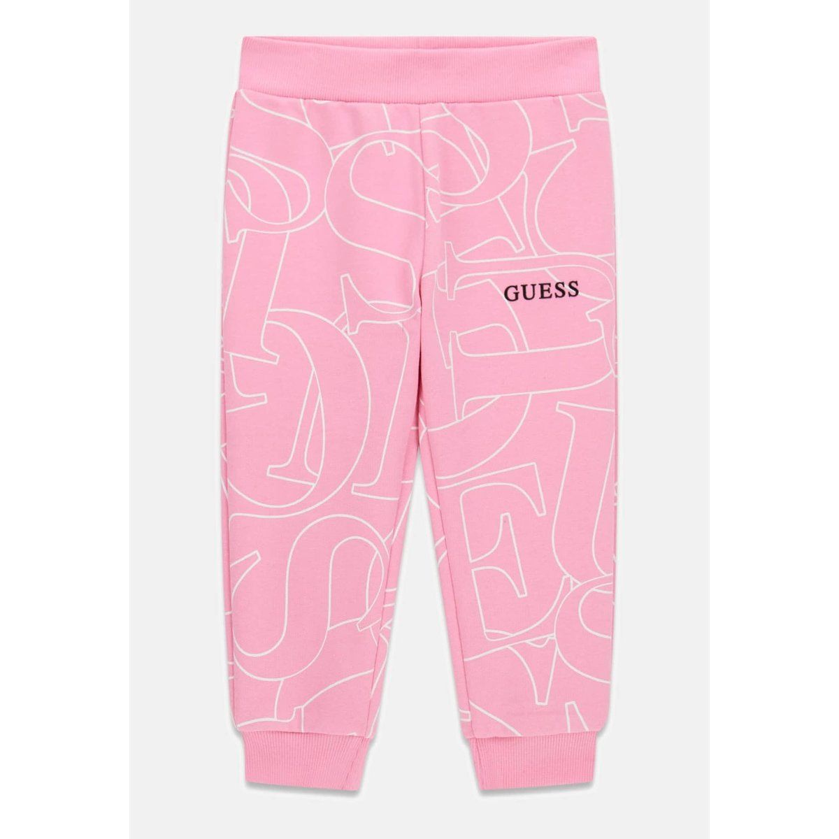 Pantalon Avec Logo Intégral rose, GUESS KIDS