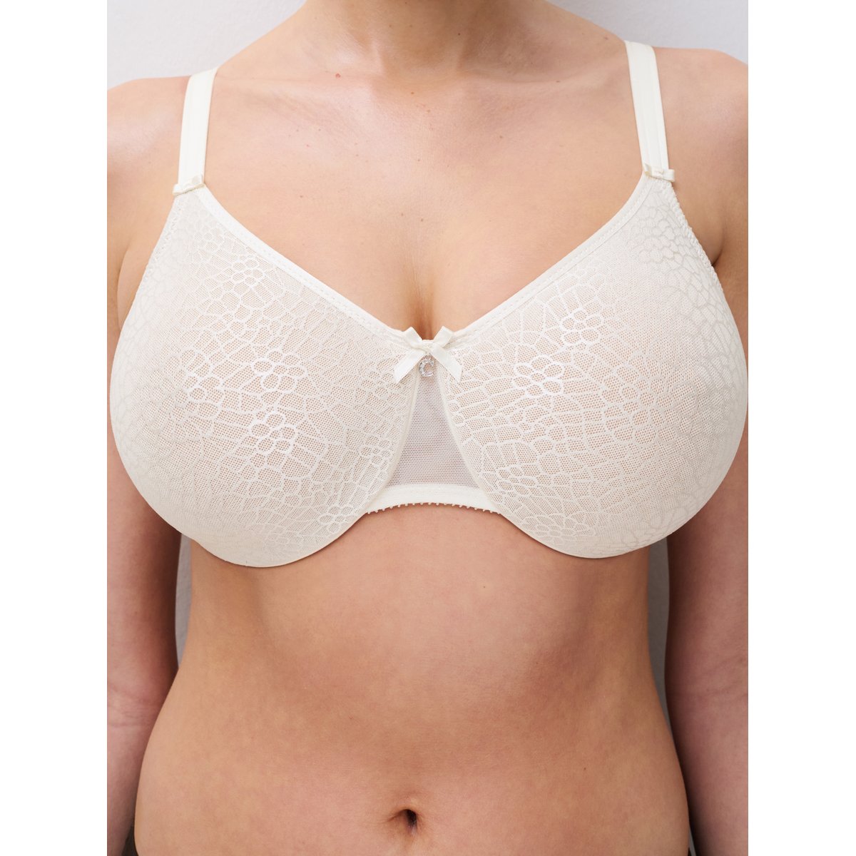 Soutien-gorge moulé emboîtant C MAGNIFIQUE ivoire, CHANTELLE