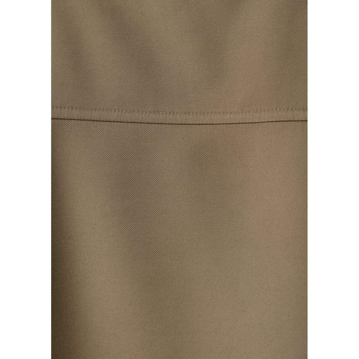 Chemise courte à coulisse kaki, HUMILITY