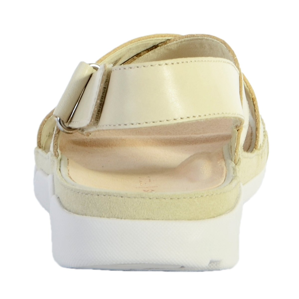 Sandales Cuir Tri Alexia cuir blanc, CLARKS