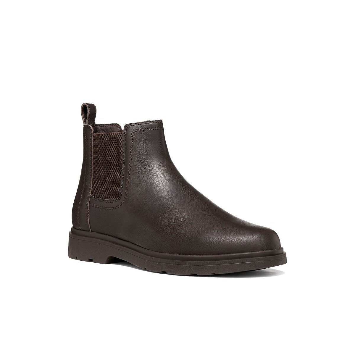 Botas Chelsea de piel SPHERICA EC1 marrón oscuro, GEOX