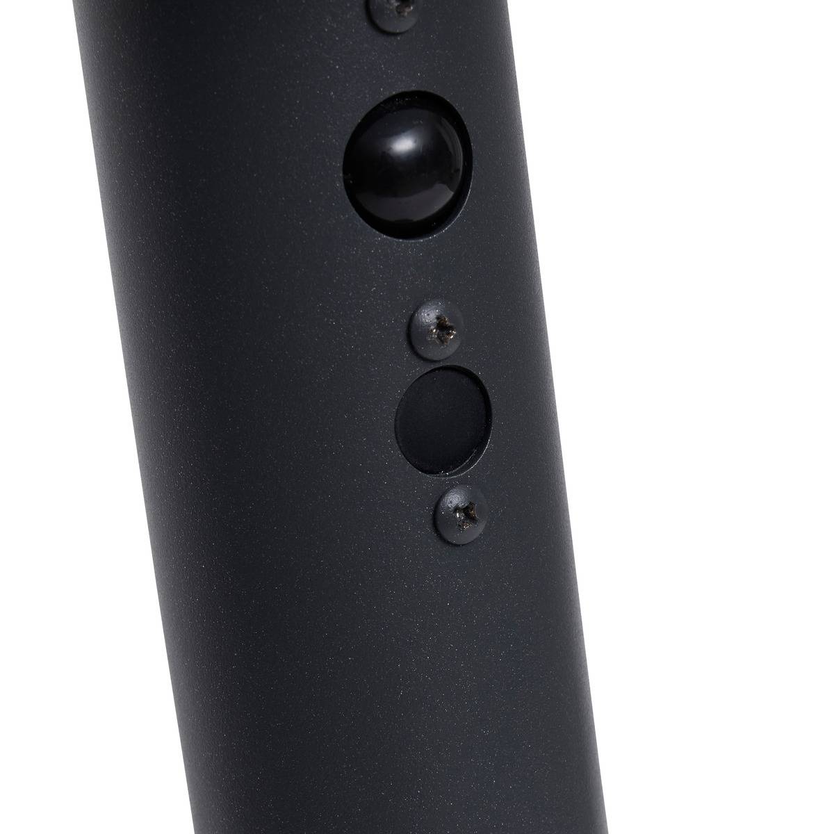 Potelet solaire avec détecteur de mouvement DETEKT gris graphite, HESPERIDE