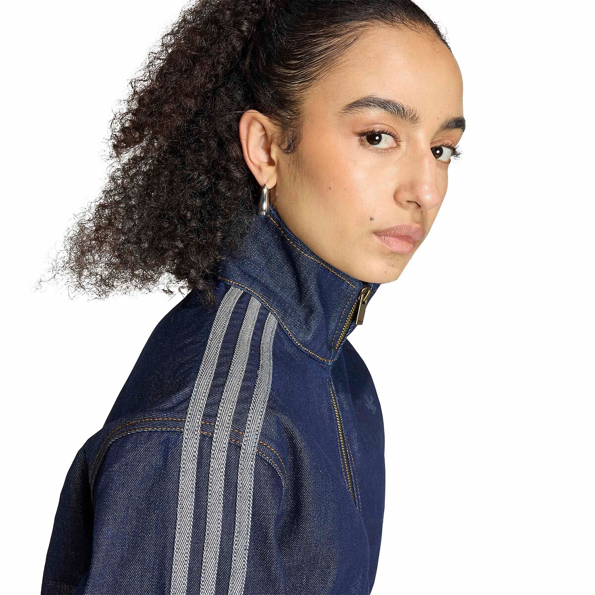 Veste en denim FIREBIRD denim bleu, adidas Originals