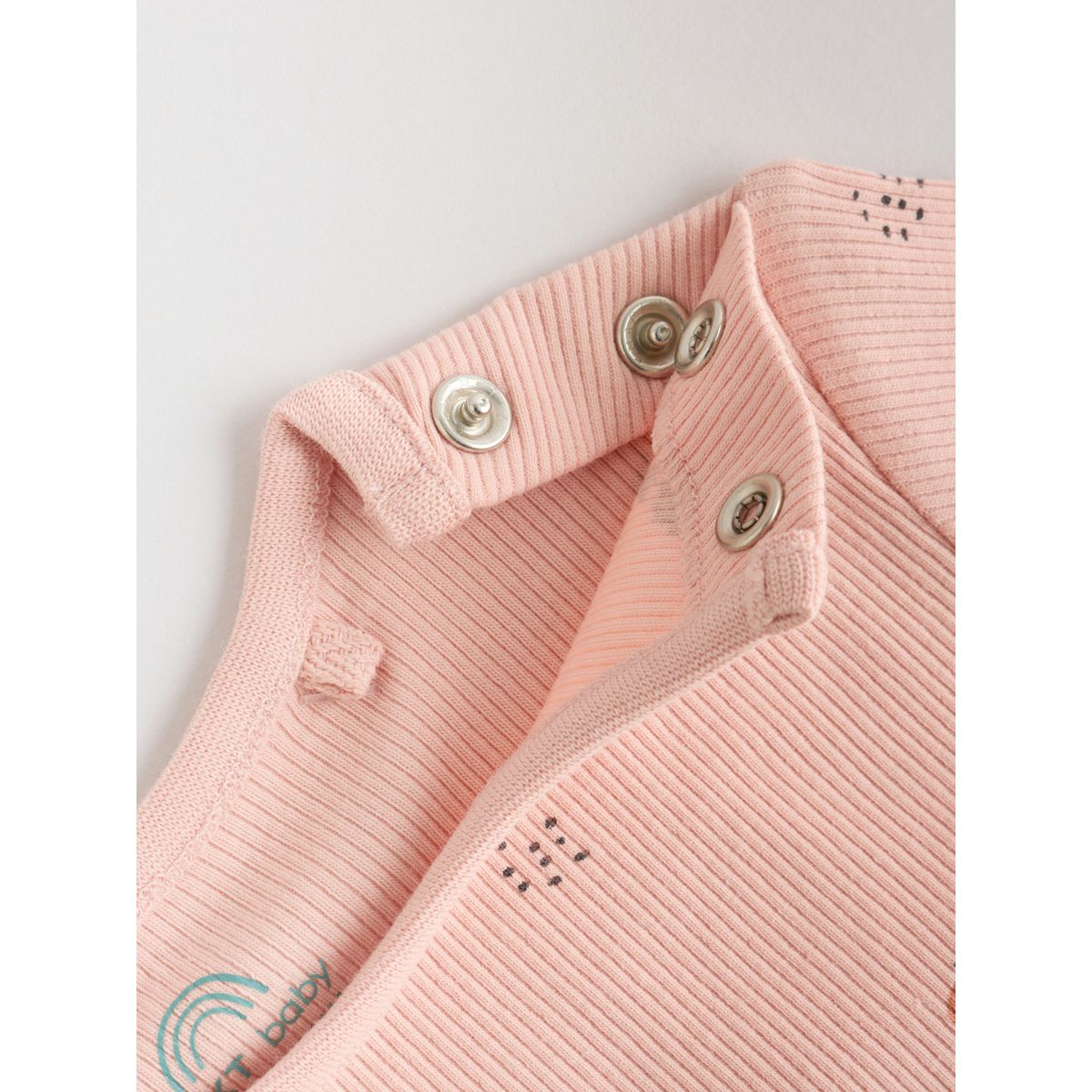 Haut côtelé imprimé et legging bébé, 2 pièces rose, NEXT