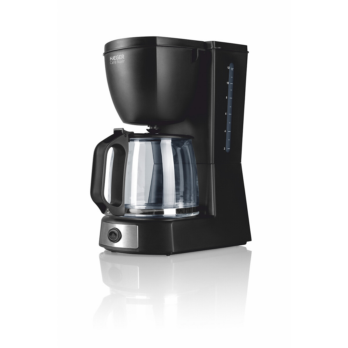 Máquina de Café Filtro HAEGER CAFÉ NOIR, para 12 Chávenas, da HAEGER preto , HAEGER
