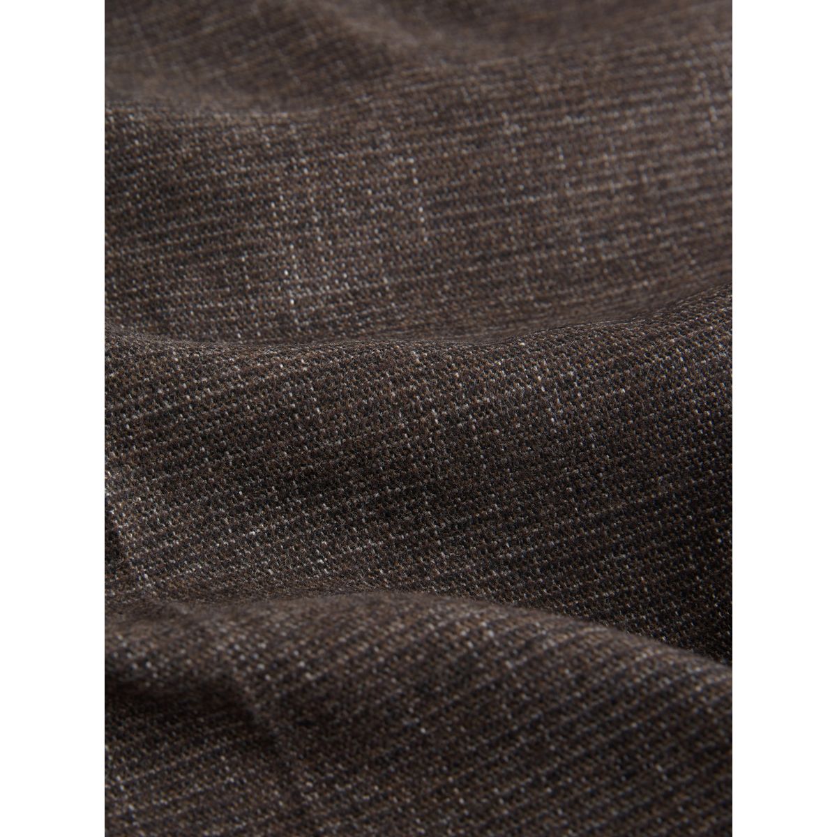 Pantalon habillé texturé en laine mélangée marron, NEXT