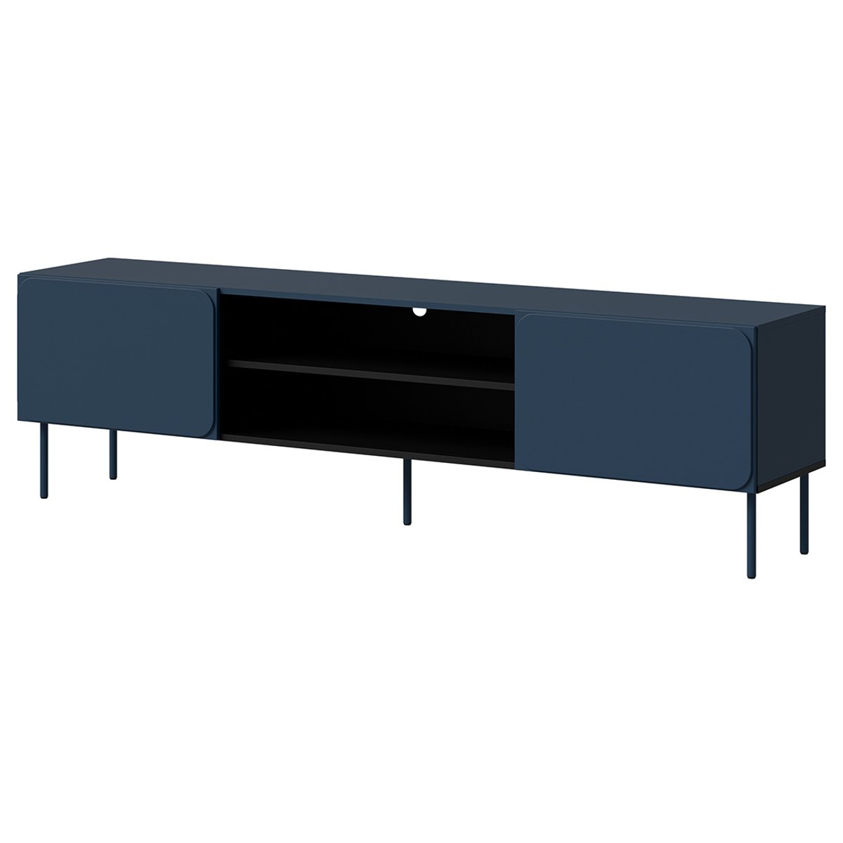 Meuble TV - ELVIS bleu, BEST MOBILIER