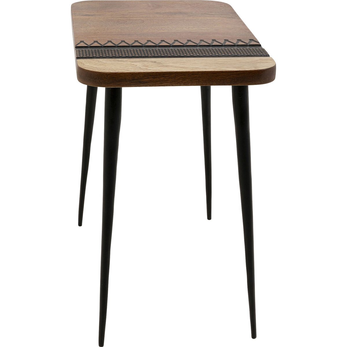 Table d'appoint ethnique rectangle en manguier, MEDINA bois, KARE DESIGN