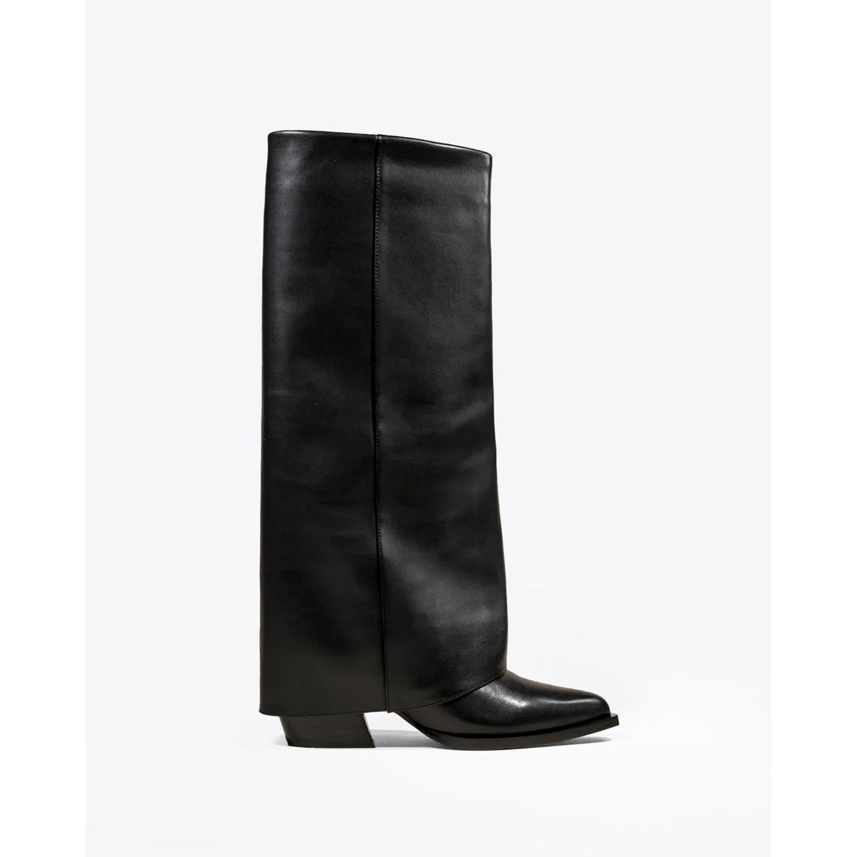 Bottes à revers JOAN noir, MI MAI