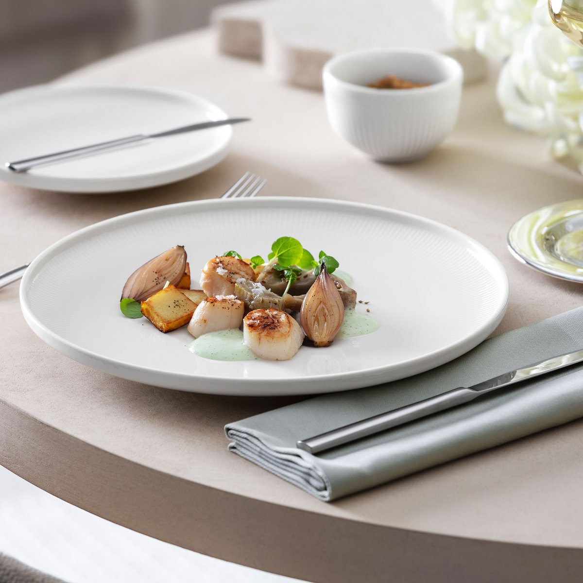 Assiette À Pain AFINA couleur unique, VILLEROY & BOCH