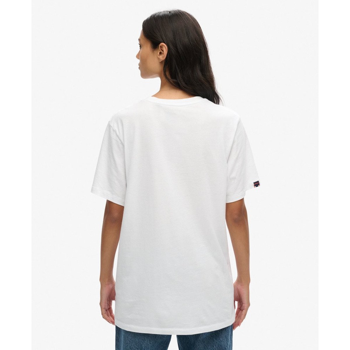 T-shirt classique oversize Essential optic, SUPERDRY