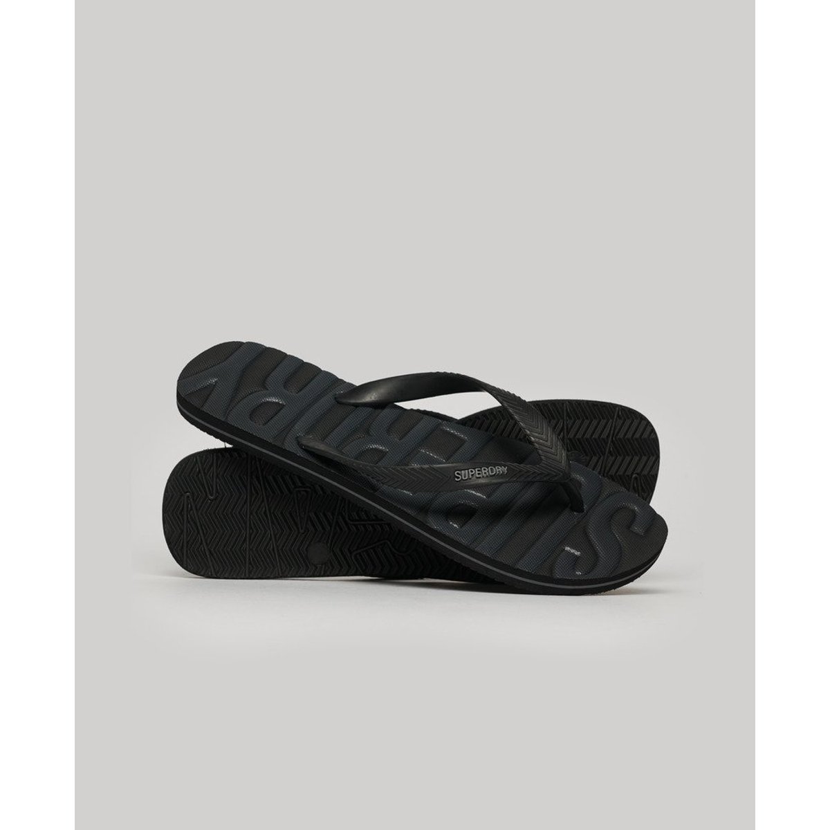 Tongs Vintage noir tonal, SUPERDRY