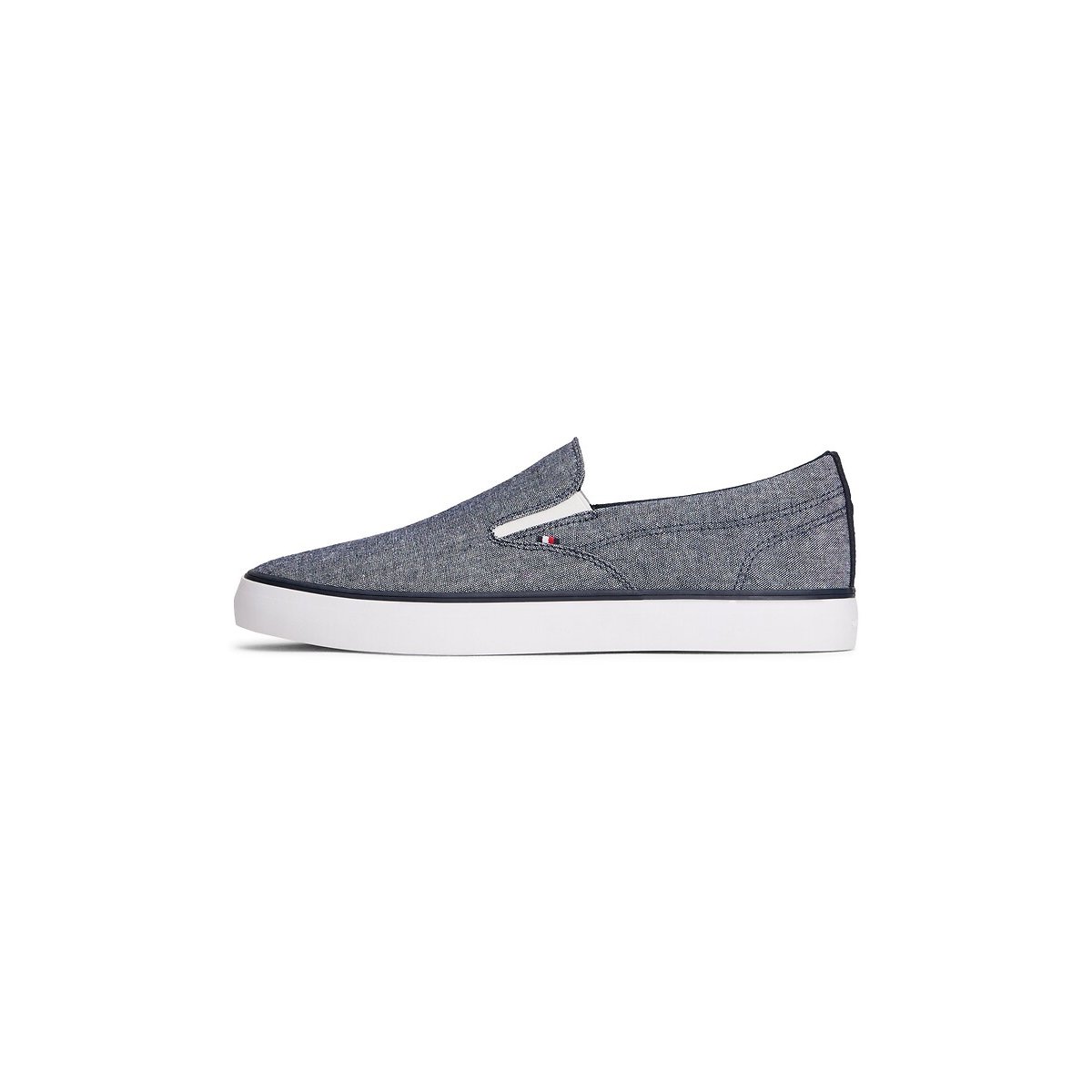 Harlem Core II Chambray Slip On Loafers blue, TOMMY HILFIGER