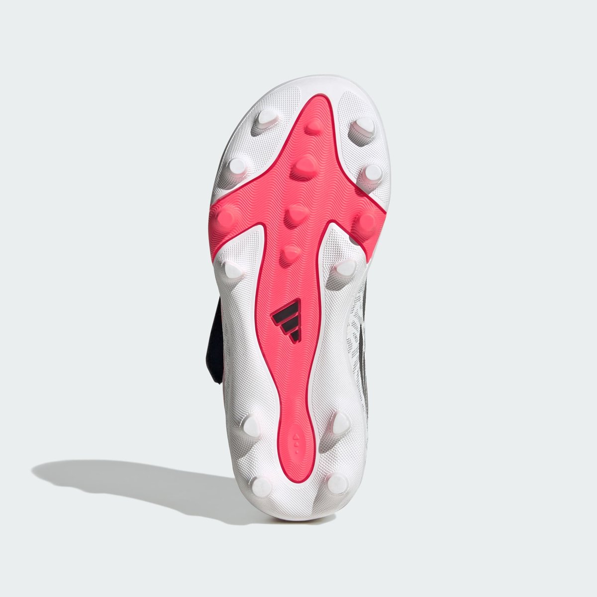 Chaussure De Football Fermeture Par Scratch Predator Club Terrain Souple / Multi Surfaces Enfants cloud white / solar turbo / core black, adidas Performance