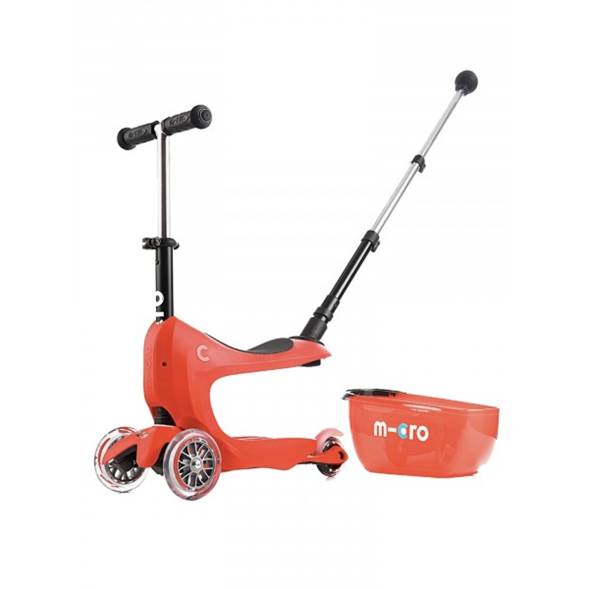 Mini 2Go Deluxe - rouge, MICRO MOBILITY