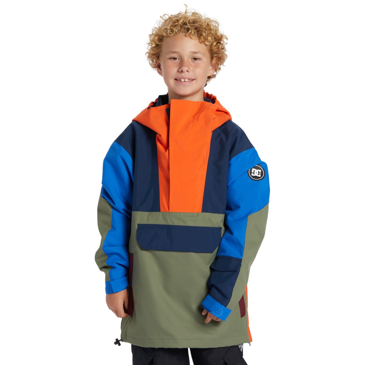 Anorak de snow technique. orange repurpose, DC SHOES
