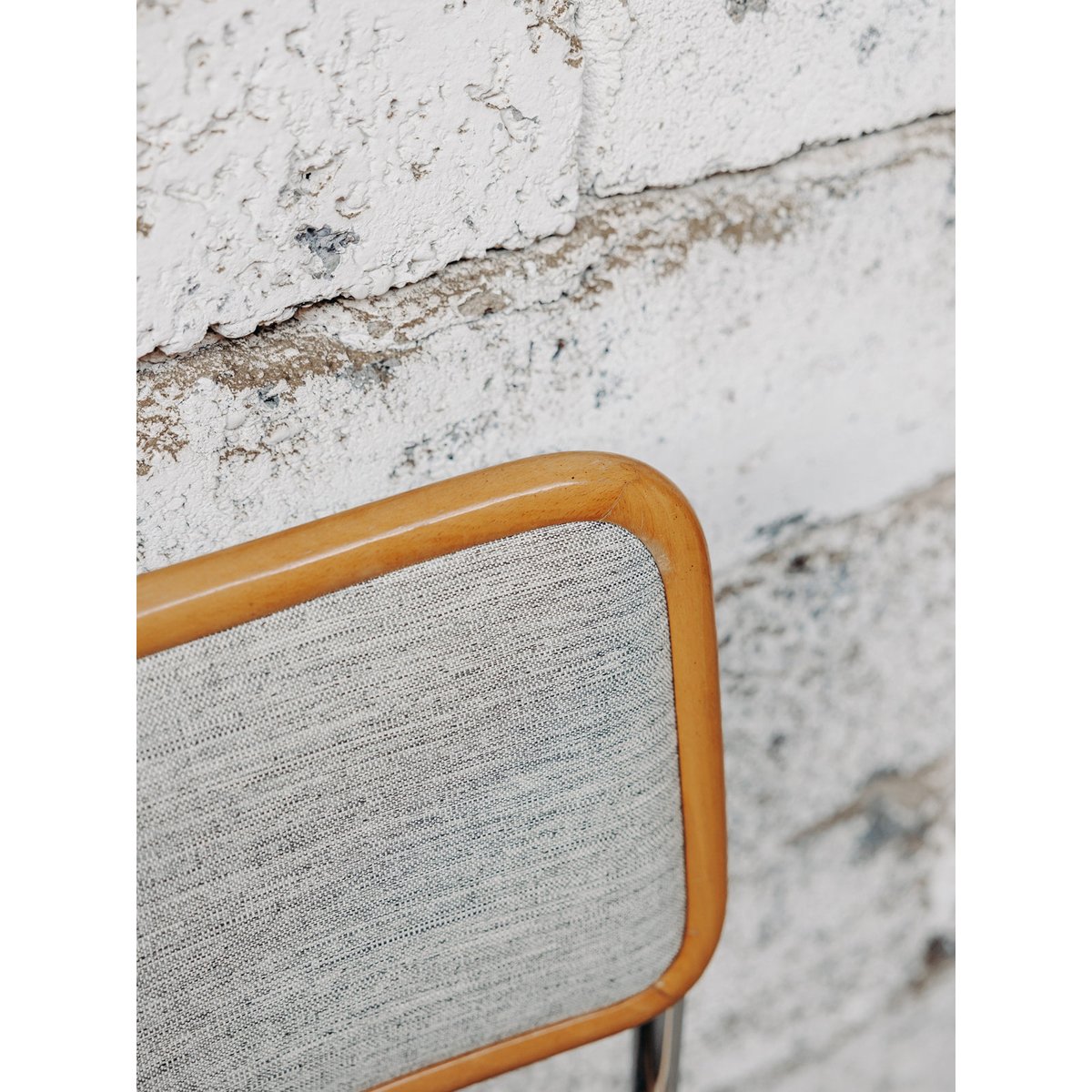 Paire de chaises Breuer Alma N°345 - Bon état gris, DEBONGOUT